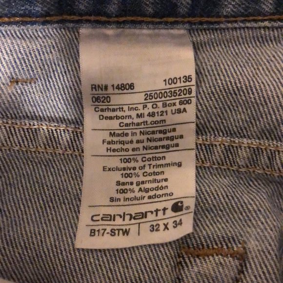 Carhartt jeans. P1502 - Picture 8 of 10